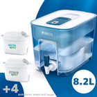 Фильтр-кувшин для жесткой воды Brita Flow 8,2 л с картриджами Maxtra Pro 1 шт + Maxtra Pro Hard Water 4 шт