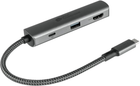 USB-хаб Good Connections USB Type-C - HDMI/USB Type-C/USB Type-A (HUB-C002A) - зображення 1