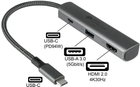 USB-хаб Good Connections USB Type-C - HDMI/USB Type-C/USB Type-A (HUB-C002A) - зображення 3