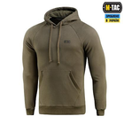 Кофта M-Tac Hoodie Cotton Raglan Hard Dark Olive Розмір S - зображення 1