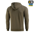 Кофта M-Tac Hoodie Cotton Raglan Hard Dark Olive Размер S - изображение 3