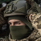 Шапка-підшоломник M-Tac Gen.II фліс ріп-стоп Army Olive Розмір S - зображення 7