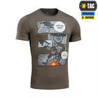 Футболка M-Tac Comics Drone Girl Dark Olive Розмір 3XL