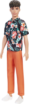 Lalka Barbie Fashionistas Ken stylowy koszula w kwiaty (0194735001965)