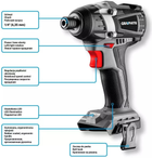 Шуруповерт акумуляторний Graphite Energy+ 18 В 58G024 (5902062059765) - зображення 6