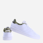 Tenisówki męskie z eko skóry adidas Advantage Base IF8558 40 Biały/Zielony (4066759043671) - obraz 3