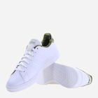 Tenisówki męskie z eko skóry adidas Advantage Base IF8558 44 Biały/Zielony (4066759043688) - obraz 4