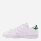 Tenisówki męskie z eko skóry adidas Advantage GZ5300 41.5 Biały/Zielony (4064047695861) - obraz 2