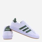 Tenisówki męskie z eko skóry adidas Grand Court 2.0 GY2486 46.5 Biały/Zielony (4066748727827) - obraz 3