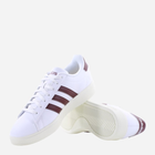 Tenisówki męskie z eko skóry adidas Grand Court 2.0 HP2534 42 Biały/Bordowy (4066746618394) - obraz 4