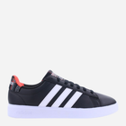 Sneakersy męskie adidas Grand Court 2.0 HQ1721 43.5 Czarny/Bezbarwny (4066748253906)