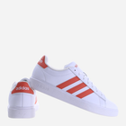 Чоловічі кеди низькі adidas Grand Court 2.0 ID2948 40.5 Білий/Помаранчевий (4066764253492) - зображення 3