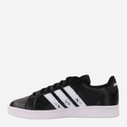 Tenisówki męskie z eko skóry adidas Grand Court Beyond GX5755 41.5 Czarny/Biały (4065418173322) - obraz 2