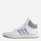 Sneakersy męskie za kostkę adidas Hoops 3.0 Mid IG5568 41.5 Białe (4066756234669) - obraz 2