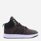 Zimowe sneakersy męskie za kostkę adidas Hoops 3.0 Mid WTR GZ6680 43.5 Brązowe (4065426091373)