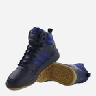 Чоловічі зимові снікери adidas Hoops 3.0 Mid WTR IF2635 41.5 Темно-сірі (4066756281090) - зображення 4