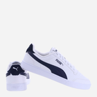 Tenisówki męskie z eko skóry Puma Shuffle 309668-24 42.5 Biały/Ciemnoniebieski (4065452569150) - obraz 3