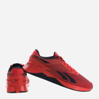 Buty na siłownię męskie Reebok Nano X3 HP6043 41 Czerwone (4066749660383) - obraz 3