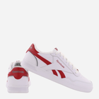 Tenisówki męskie z eko skóry Reebok Royal Techqu GZ6033 45.5 Biały/Czerwony (4065427073651) - obraz 3