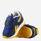 Buty sportowe chłopięce na rzepy Reebok Royal Cljog V49014 19.5 Ciemnogranatowe (4051042564384) - obraz 4