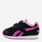 Дитячі кросівки для дівчинки Reebok Royal Cljog V52825 17 Чорні )4051042531140) - зображення 2