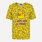 Футболка чоловіча Mr. Gugu & Miss Go I Don'T Give A Duck Tsh2322 3XL Жовта (5903845341985)