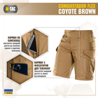 Шорты M-Tac Conquistador Flex Coyote Brown M - изображение 4