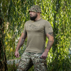 Футболка M-Tac Logo Tan XL - зображення 10