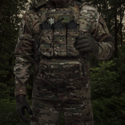 Сумка-напашник стандартна 1-го Ukrarmor класу захисту. Матеріал Cordura 500D. Мультикам - зображення 4