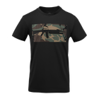 Футболка тактична Helikon-Tex® T-shirt 16/203 М Чорна (M-T)