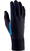 Рукавички для бігу Viking Runway Multifunction Running Gloves 140-18-2740-15 15.5 - 16.5 см чорні/сині (5901115780182)