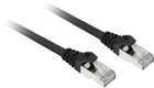 Patchcord Sharkoon Cat 7a S/FTP 10 m Czarny (4044951029389)