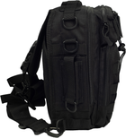 Тактична сумка через плече Tribe Sling Pack 6.5 л Чорна (T-IE-0003-black) - зображення 3