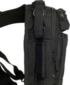 Тактична сумка через плече Tribe Sling Pack 6.5 л Чорна (T-IE-0003-black) - зображення 8