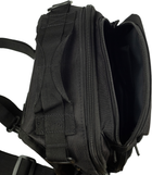 Тактична сумка через плече Tribe Sling Pack 6.5 л Чорна (T-IE-0003-black) - зображення 11