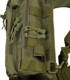 Тактическая сумка через плечо Tribe Sling Pack 6.5 л Оливковая (T-IE-0003-olive) - изображение 9