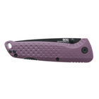 Нож складной SOG Adventurer LB Dusk Purple/Black фиолетовый/черный - изображение 6