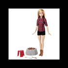 Lalka Mattel Barbie Blonde Camping 30 cm (0887961463736) - obraz 2