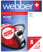 Набір мішків для пилососа Webber Zelmer 1500 (02WWMZ1500)