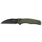 Ніж Sencut Watauga Blackwash Green Micarta (S21011-2) - зображення 1