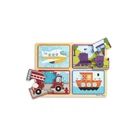 Пазл Melissa&Doug дерев'яні у футлярі "Транспортні засоби" (m425371)