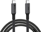 Kabel Good Connections USB 4.0 240 W 8K 60 Hz 0.5 m Black (2404-TK005A) - obraz 2