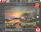 Puzzle Schmidt Thomas Kinkade Dom nad morzem 69 x 49 cm 1000 elementów (4001504573683) - obraz 1