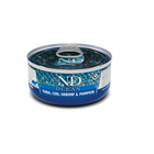 Влажный корм для кошек Farmina N&D Grain Free Ocean Cat Tuna, Cod, Shrimp & Pumpkin 70 г