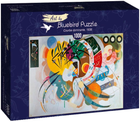 Puzzle Bluebird Wassily Kandinsky Dominacja kreski 68 x 48 cm 1000 elementów (3663384601101) - obraz 1