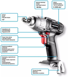 Klucz udarowy Graphite Energy+ 18 V 180 Nm 58G018 (5902062045935) - obraz 5