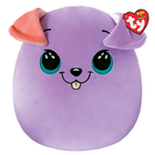 Maskotka TY Squishy Beanies Pies Bitsy Fioletowy 30 cm (0008421393121)