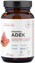 Aura Herbals Witamina ADEK 90 kapsułek Odporność (5902479612447)