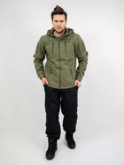 Мужская куртка Eagle Soft Shell JA-01-0 с флисом Olive Green S - изображение 7