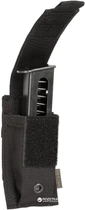 Підсумок для пістолетних магазинів Prof1 Group Single Pistol Mag Pouch SPMP P914006BK Чорний (2000980275229) - зображення 4